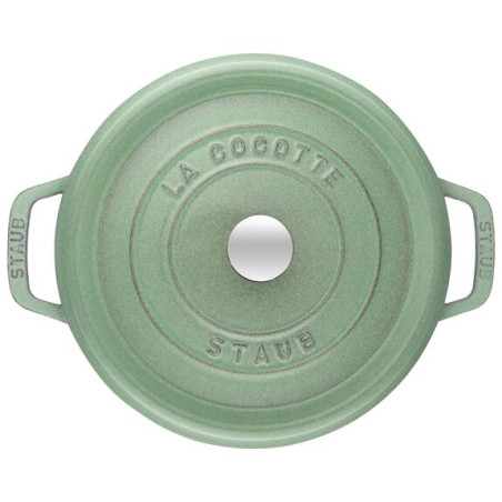 Cocotte en fonte ronde 28cmØ STAUB