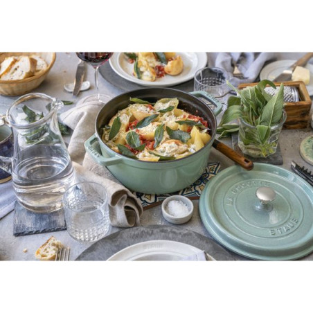 Cocotte en fonte ronde 28cmØ STAUB