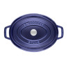 Cocotte Staub en fonte ovale Ø33cm