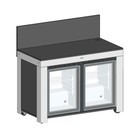 Réfrigérateur encastrable ENO cuisine d'extérieur 75L FELIX
