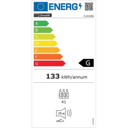 Cave de service Double Zone CLIMADIFF CLD40B1