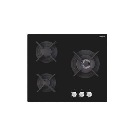 Table de cuisson Airlux gaz en verre 60 cm AV635HBK
