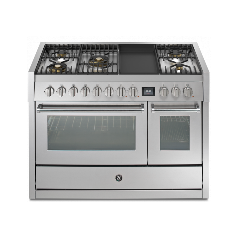 Piano de cuisson Steel Genesi 120 cm Combi Steam