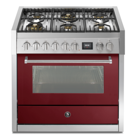 Piano de cuisson Steel Genesi 90 cm Combi-Steam
