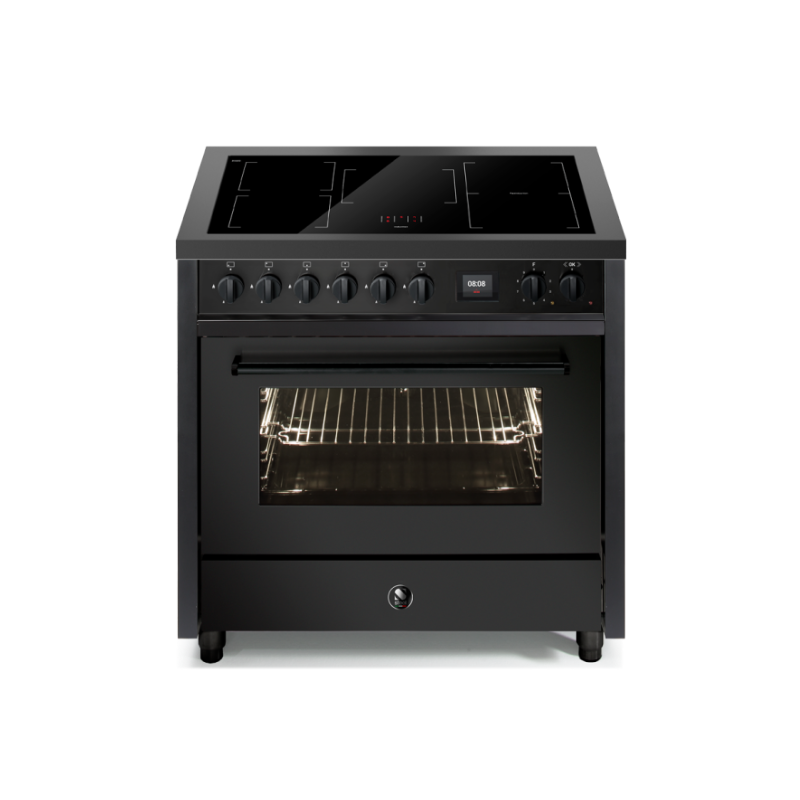 Piano de cuisson Steel ENFASI ALL BLACK 90 cm