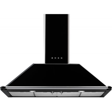Ensemble Piano de cuisson + Hotte SMEG Victoria 90 cm Mixte