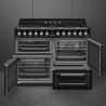 Piano de cuisson SMEG TR4110BL1 Mixte 110cm Victoria