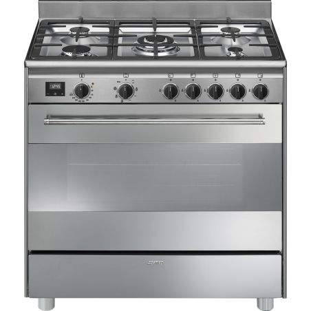 Piano de cuisson SMEG 90 cm mixte BG91CTX2