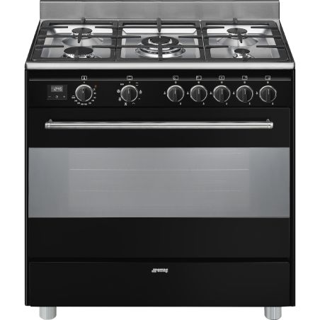 Piano de cuisson SMEG 90 cm mixte BG91CTN2