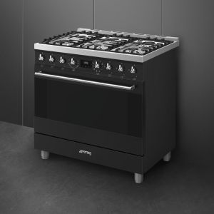 Piano de cuisson SMEG Classica 90 cm Mixte C9GMMB2