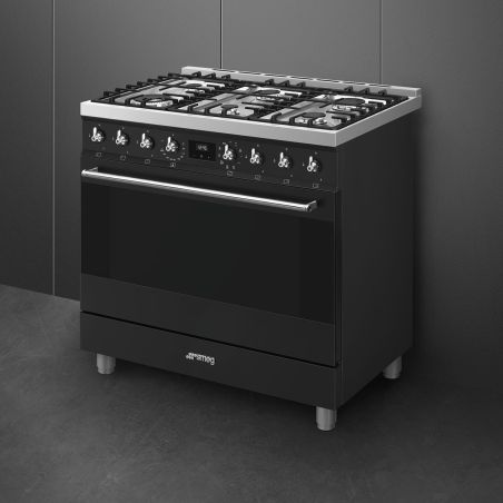 Piano de cuisson SMEG Classica 90 cm Mixte C9GMMB2