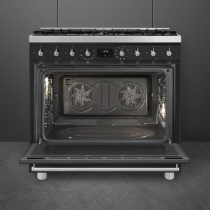 Piano de cuisson SMEG Classica 90 cm Mixte C9GMMB2
