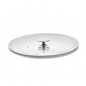 Couvercle DE BUYER universel en inox pour poêles 28 cm