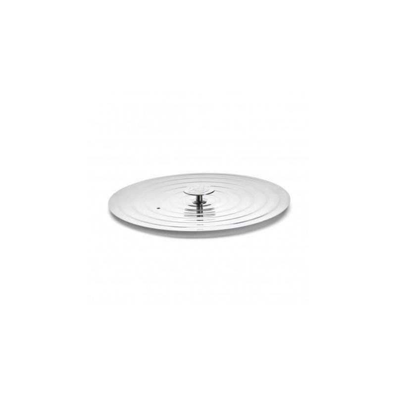 Couvercle DE BUYER universel en inox pour poêles 28 cm