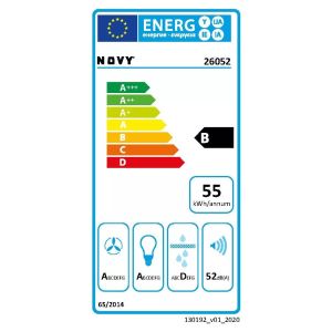 Novy Groupe encastrable Crystal Noir 26052