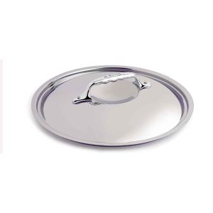 Couvercle Ø28 en inox pontet fonte inox DE BUYER 3709.28
