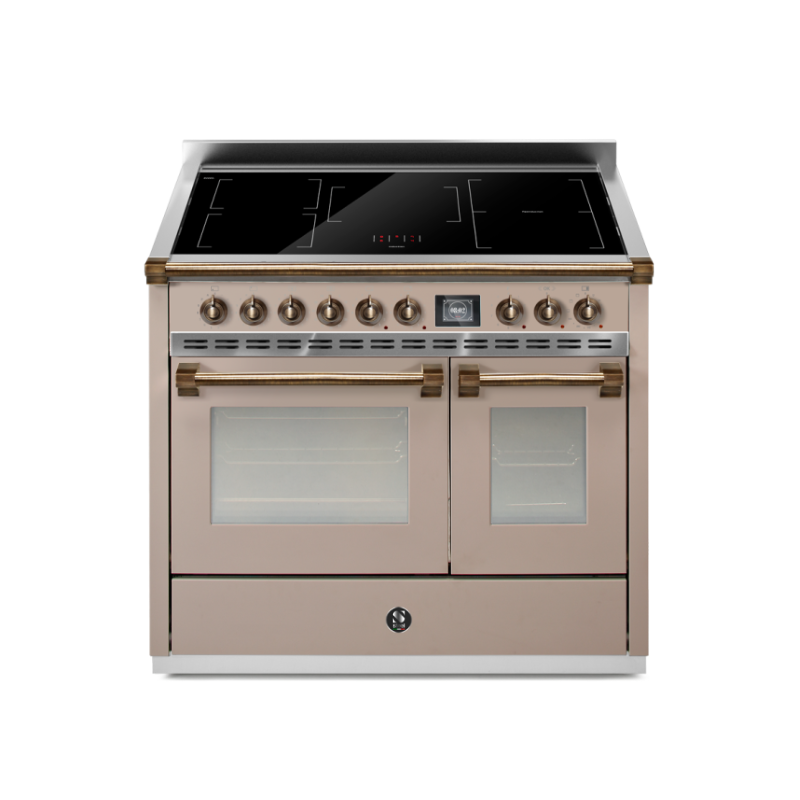 Piano de cuisson STEEL ASCOT 100 cm combi-steam - 5 ZONES INDUCTION 5FI
