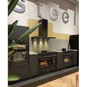 Piano de cuisson Steel ENFASI ALL BLACK 100 cm