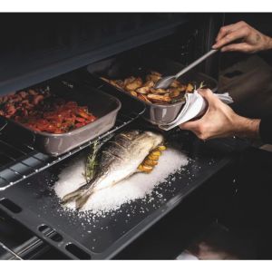 Cuisinière rétro GLEM 80x50 cm Mixte GU850CER