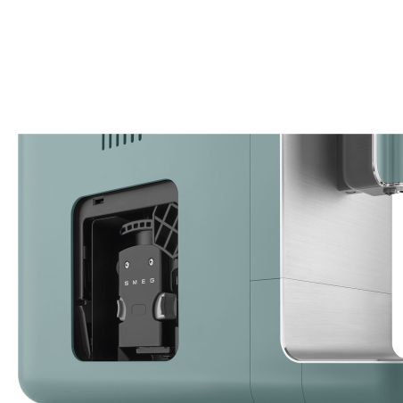 Machine à café Smeg - Cafetiere broyeuse avec buse vapeur BCC12