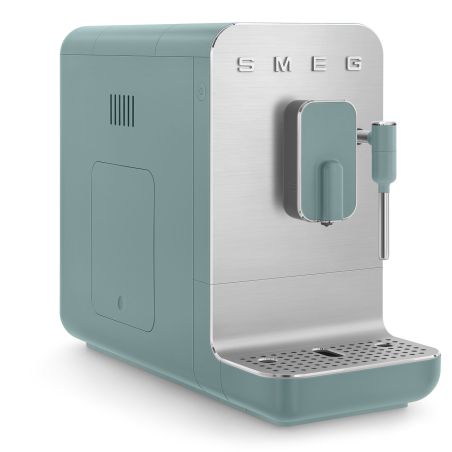 Machine à café Smeg - Cafetiere broyeuse avec buse vapeur BCC12