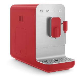 Machine à café Smeg - Cafetiere broyeuse avec buse vapeur BCC12