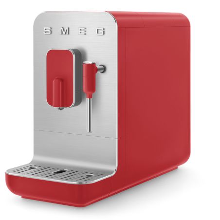 Machine à café Smeg - Cafetiere broyeuse avec buse vapeur BCC12