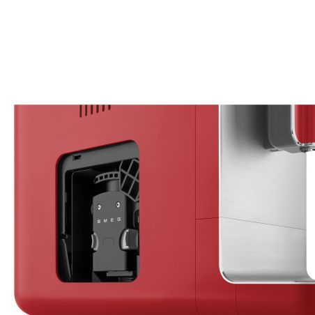 Machine à café Smeg - Cafetiere broyeuse avec buse vapeur BCC12