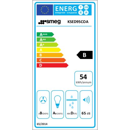 Hotte décorative murale SMEG Coloniale 90CM | KSED95COA