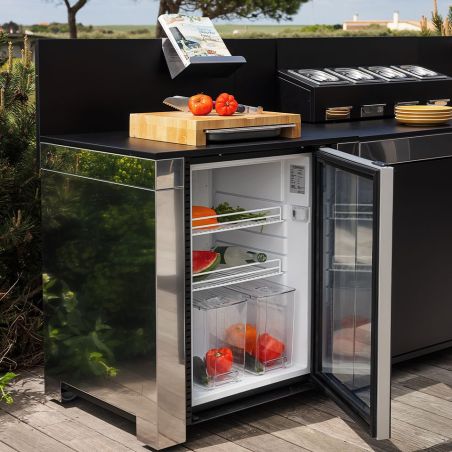 MODULO ENO FRIGO NOIR ET INOX