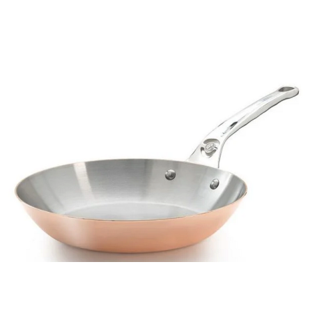 Poele ronde Ø20CM Inocuivre queue inox    DE BUYER 6424.20