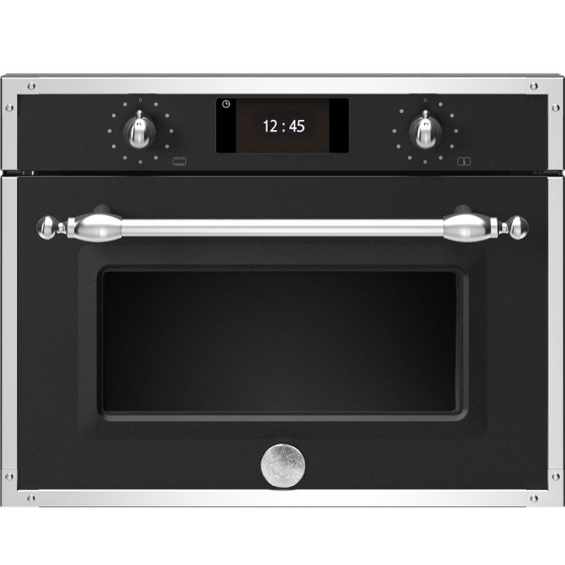 Four à micro-ondes combiné Bertazzoni Heritage 60 cm noir