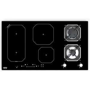 Plaque de cuisson mixte gaz + induction Lofra Dione 90 cm HGN924I