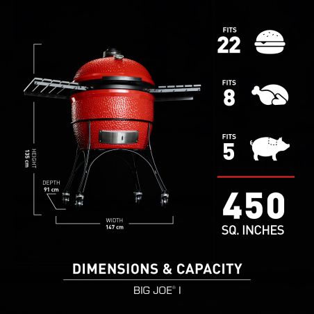 Barbecue KAMADO JOE Big Joe Série I BJ24RH