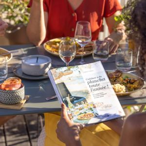 Livre ENO Cuisiner à la Plancha Toute l'Année