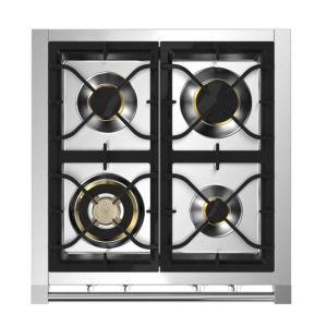 Piano de cuisson Steel Ascot 70 cm Combi-Steam