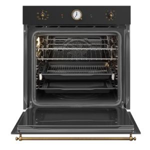 Four pyrolyse SMEG Coloniale 60 cm gris anthracite