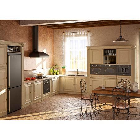 Four pyrolyse SMEG Coloniale 60 cm gris anthracite
