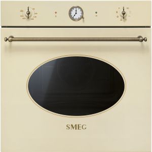 Four pyrolyse SMEG Coloniale 60 cm crème