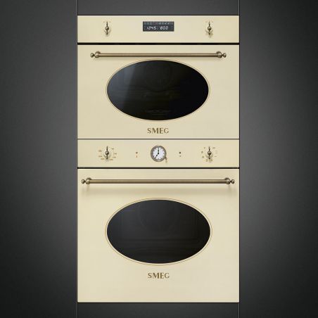 Four pyrolyse SMEG Coloniale 60 cm crème