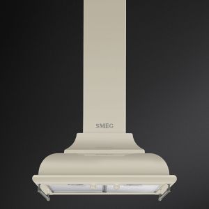 Hotte aspirante décorative SMEG Cortina 60 cm crème