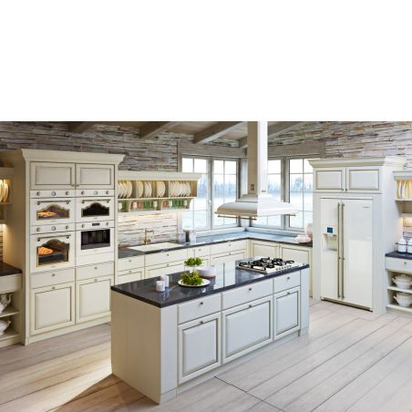 Plaque de cuisson encastrable SMEG Cortina 70 cm gaz crème