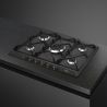 Plaque de cuisson encastrable SMEG Coloniale 70 cm gaz gris anthracite