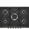 Plaque de cuisson encastrable SMEG Coloniale 70 cm gaz gris anthracite