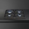 Plaque de cuisson encastrable SMEG Coloniale 60 cm gaz gris anthracite