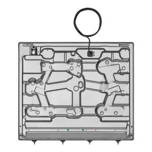 Plaque de cuisson encastrable SMEG Coloniale 60 cm gaz gris anthracite