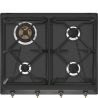 Plaque de cuisson encastrable SMEG Coloniale 60 cm gaz gris anthracite