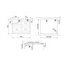 Plaque de cuisson encastrable SMEG Coloniale 60 cm gaz crème