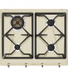 Plaque de cuisson encastrable SMEG Coloniale 60 cm gaz crème