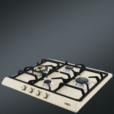 Plaque de cuisson SMEG Cortina 60 cm gaz SR764PO